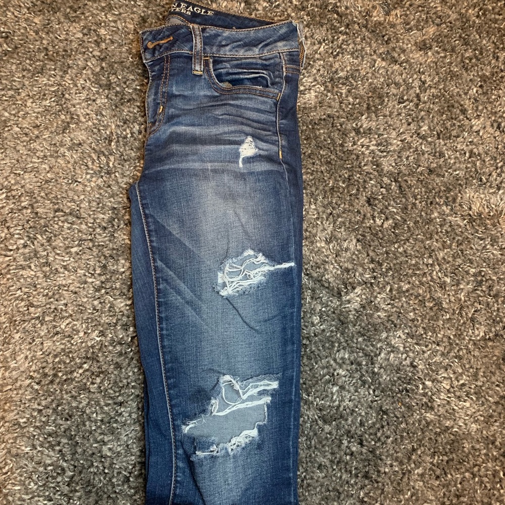 AE Distressed jegging